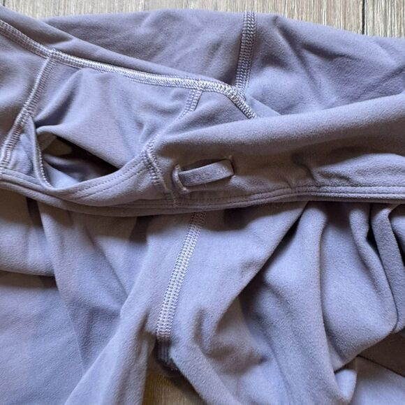 Athleta Girl high rise chit chat shine tight Purple leggings youth size XXL - Picture 4 of 9